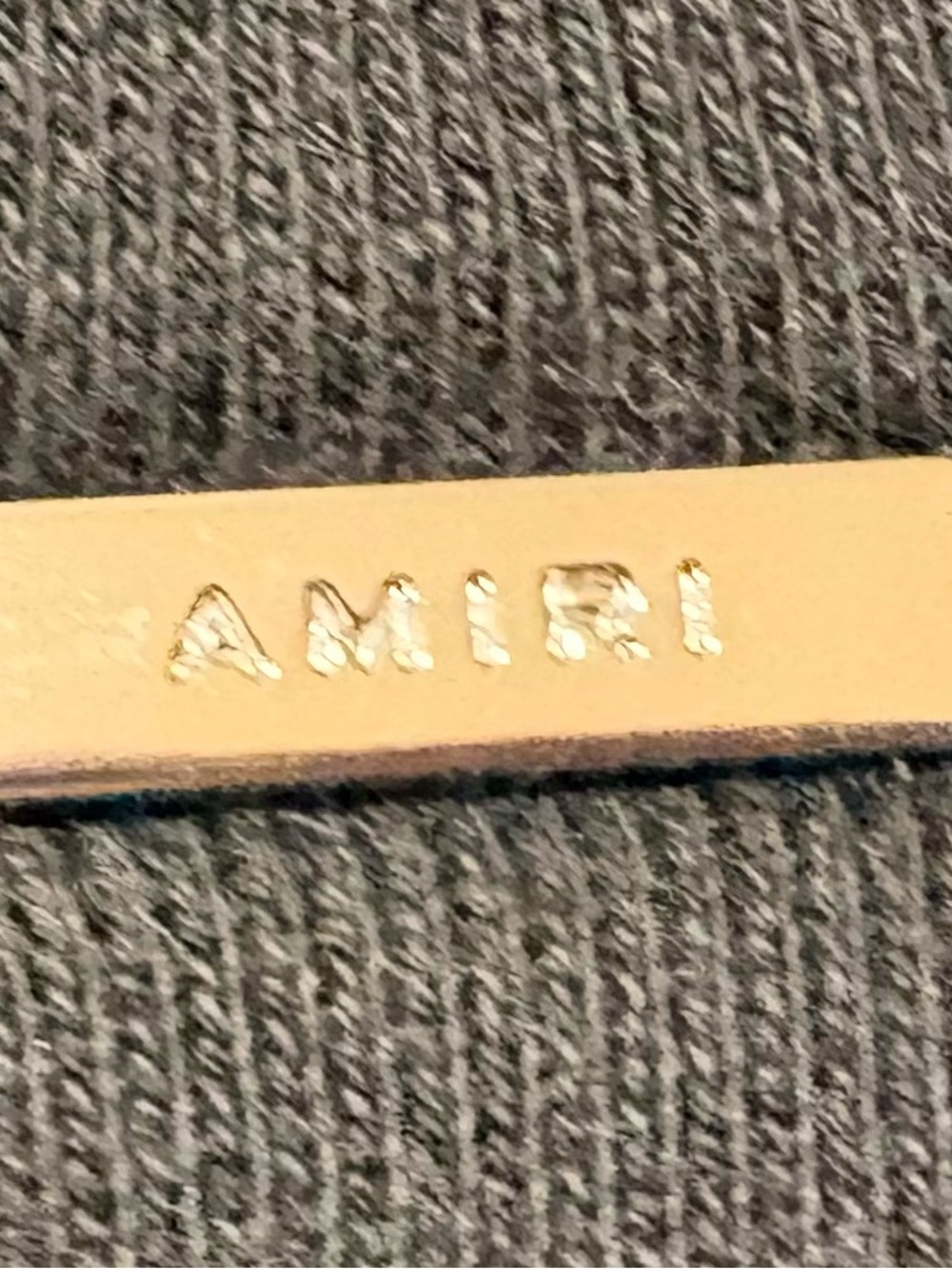 AMIRI M Black Hoodie with Back Logo including black rhinestones - luxury comfort - Picture 4 of 6